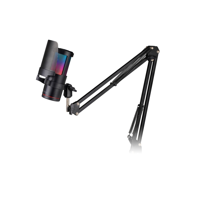 Microphone gaming Mars Gaming MMIC-SC - Bras mécanique omnidirectionnel - Filtre anti-pop en grille métallique - Éclairage