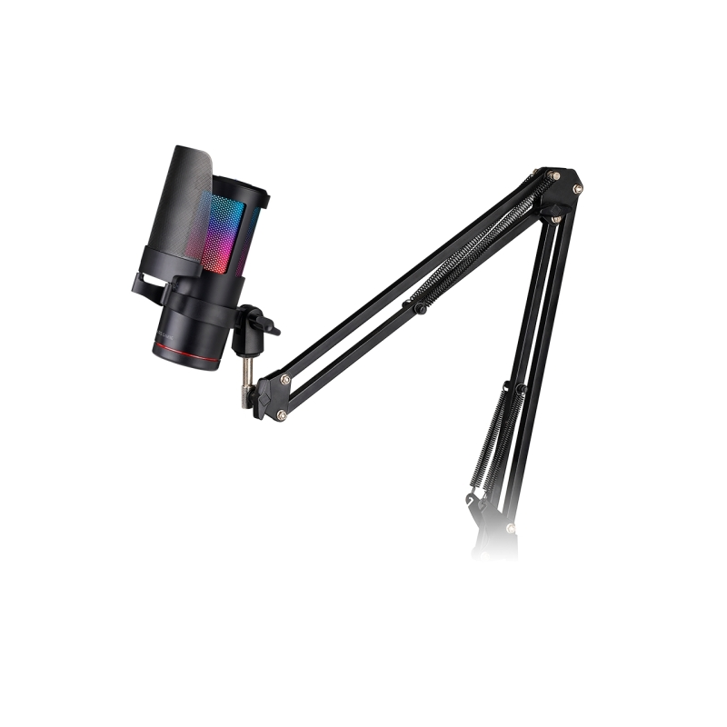 Microphone gaming Mars Gaming MMIC-SC - Bras mécanique omnidirectionnel - Filtre anti-pop en grille métallique - Éclairage