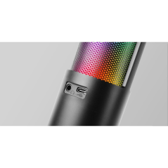 Microphone gaming Mars Gaming MMIC-SC - Bras mécanique omnidirectionnel - Filtre anti-pop en grille métallique - Éclairage