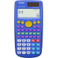 Calculatrice scientifique Casio FX-55 Plus, écran LCD 12 chiffres, 240 fonctions, fonction puissance (carré), calcul