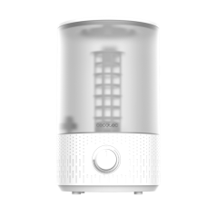 Humidificateur d'air Cecotec BreezeCare 2500 - Capacité 2,5 L - Humidification 250 ml/h - Contrôle de la vapeur réglable - LED