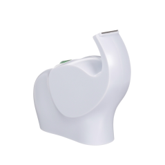 Dévidoir de ruban adhésif Scotch Magic - Pour rouleaux jusqu'à 19 mm x 8,89 m - Comprend 1 ruban - Forme éléphant - Blanc