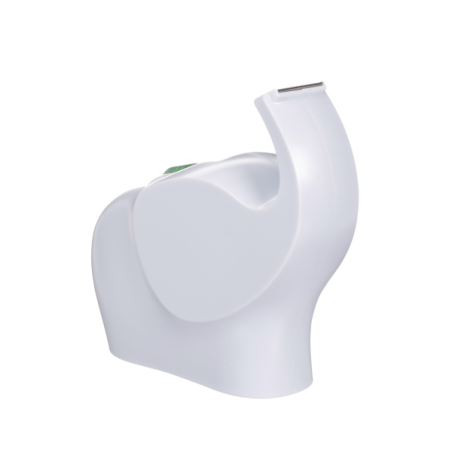Dévidoir de ruban adhésif Scotch Magic - Pour rouleaux jusqu'à 19 mm x 8,89 m - Comprend 1 ruban - Forme éléphant - Blanc