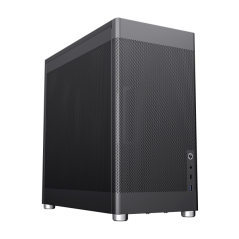 Boîtier tour Coolbox MESH MP1 ATX, Micro ATX, Mini-ITX - Disque dur 2,5" et 3,5" - USB-A 3.2, USB-C et audio - Refroidissement