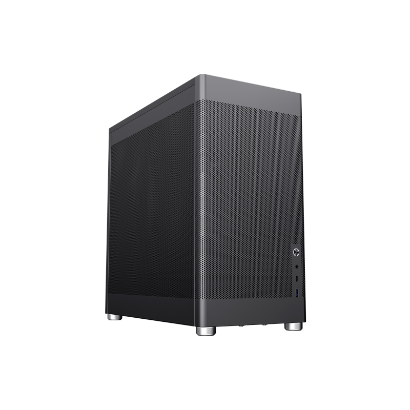 Boîtier tour Coolbox MESH MP1 ATX, Micro ATX, Mini-ITX - Disque dur 2,5" et 3,5" - USB-A 3.2, USB-C et audio - Refroidissement