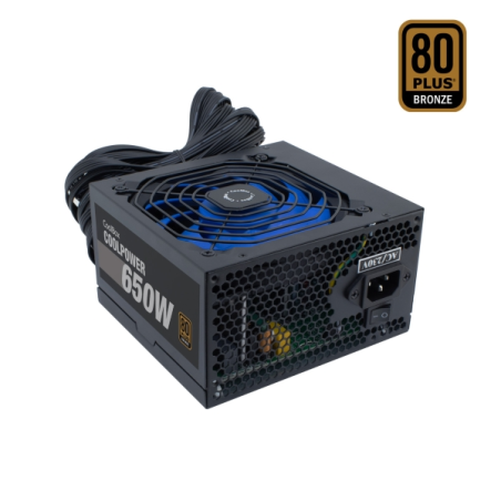 Alimentation Coolbox CoolPower 650W 650W ATX 12V - PFC actif - Ventilateur 120mm - 80+ Bronze
