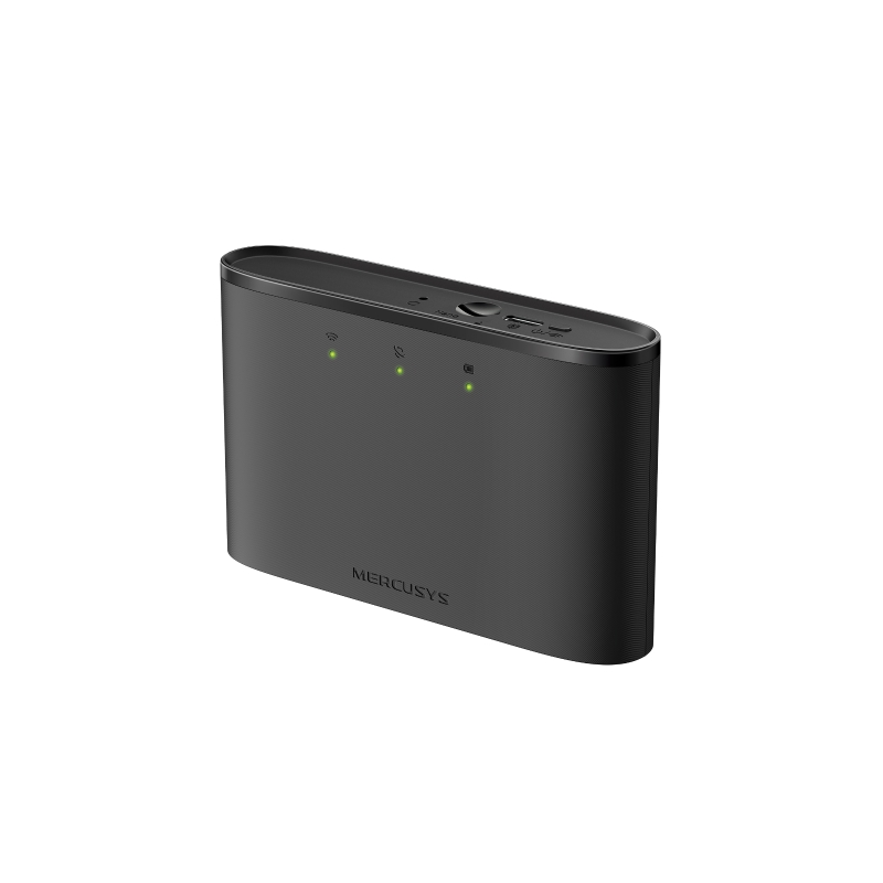 Routeur Wi-Fi portable 4G Mercusys MT110 - Vitesse jusqu'à 150 Mbps - Batterie 2200 mAh offrant jusqu'à 10 heures d'autonomie