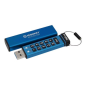 Clé USB Kingston Iron Key Keypad 200 32 Go - USB-C 3.2 Gen 1 Type A - XTS-AES - Vitesse de lecture : 145 Mo/s - Vitesse