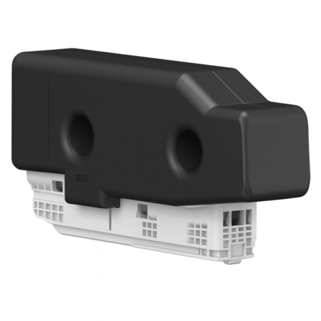 relais automobile noir blanc compact