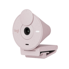 Webcam Full HD Logitech Brio 300 - 2 mégapixels - Champ de vision 70° - Rose