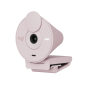Webcam Full HD Logitech Brio 300 - 2 mégapixels - Champ de vision 70° - Rose