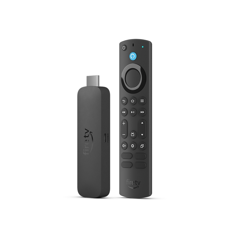Amazon Fire TV Stick 4K MAX Wi-Fi 6E Bluetooth 5.2 - 4K - Wi-Fi 6E - Dolby Vision-Atmos et HDR10+ - Capacité 16 Go - Connecteur