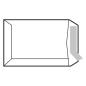 Lot de 250 enveloppes offset 100 g/m² - 184 x 261 mm - Autocollantes avec bande silicone - Blanches
