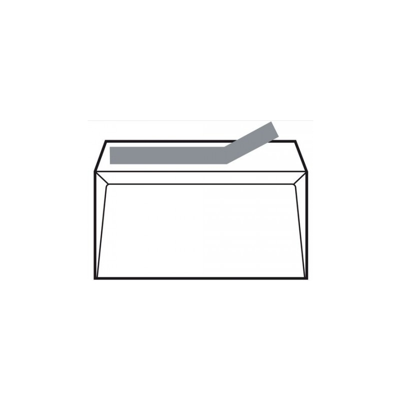 Lot de 250 enveloppes offset 100 g/m² - 250 x 353 mm - Autocollantes avec bande silicone - Blanches