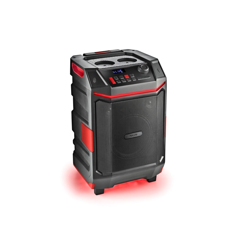 Enceinte NGS Premium 300 W - Bluetooth 5.4 - USB et AUX - Éclairage LED - Étanche - Noir