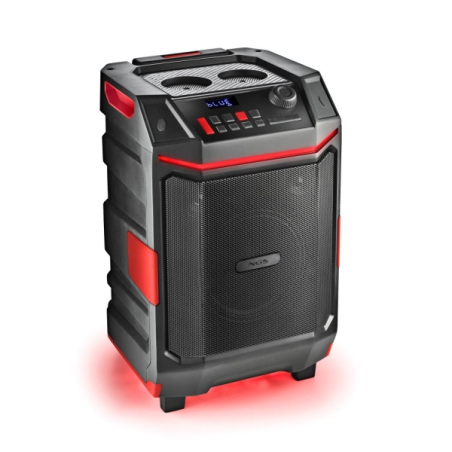 Enceinte NGS Premium 300 W - Bluetooth 5.4 - USB et AUX - Éclairage LED - Étanche - Noir