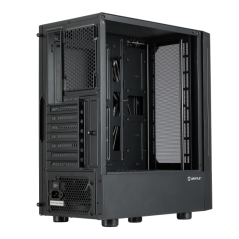 Boîtier ATX Unykach Aero C35 - Alimentation 500 W incluse - Prise en charge des disques durs 3,5" et 2,5" - USB-A 3.0 et audio