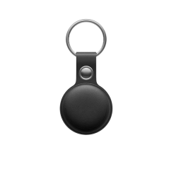 Leotec Easy Tag Noir + Porte-clés Noir - Compatible avec iOS/Android
