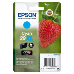 Epson cartouche encre T29XL cyan - 450 pages couleur fiable