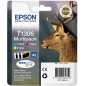 Epson Multipack 3 cartouches encre couleurs T1306 DURABrite Ultra Ink