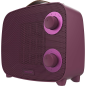 Chauffage céramique Cecotec ReadyWarm 1500 Aura rose - 1500 W - Surface couverte jusqu'à 15 m² - Thermostat réglable - 3 modes
