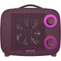 Chauffage céramique Cecotec ReadyWarm 1500 Aura rose - 1500 W - Surface couverte jusqu'à 15 m² - Thermostat réglable - 3 modes