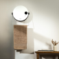 Radiateur mural rond en céramique Cecotec ReadyWarm 2000 - Puissance 2000 W - Télécommande incluse - Réglage de la température