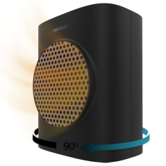 Chauffage de table intelligent en céramique rotatif Cecotec ReadyWarm 1570 Max - Puissance : 1 500 W - Surface de chauffe :