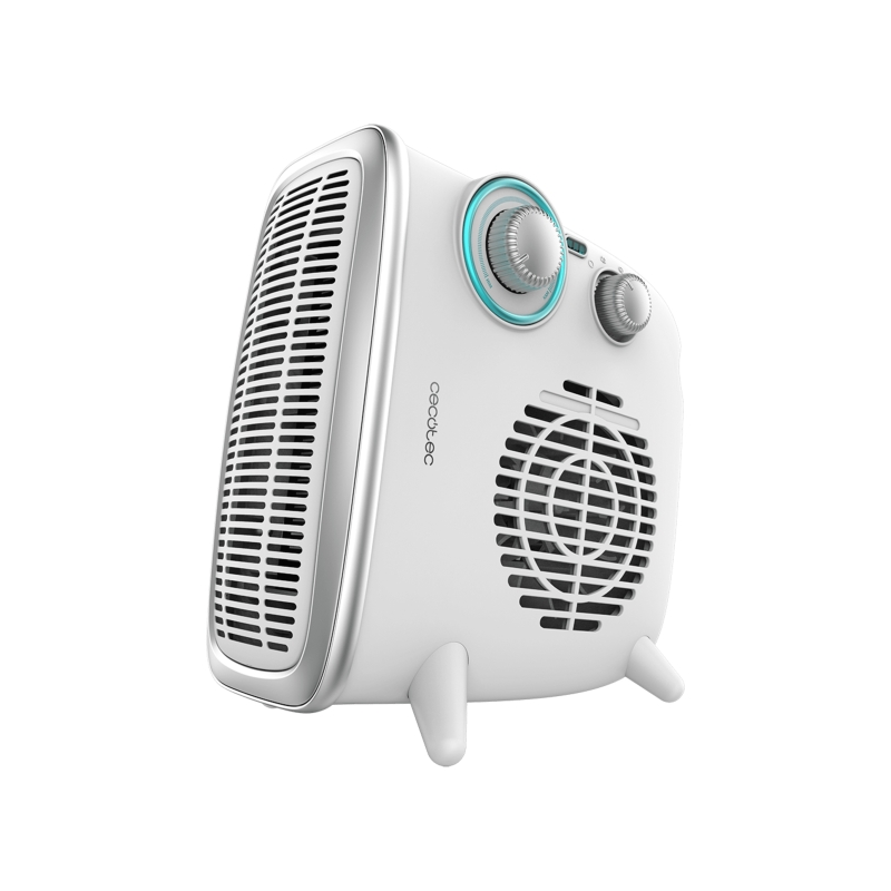 Chauffage électrique double Cecotec ReadyWarm 2070 Max - 1800 W - 3 modes - 2 niveaux de puissance - Thermostat - Convient aux