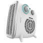 Chauffage électrique double Cecotec ReadyWarm 2070 Max - 1800 W - 3 modes - 2 niveaux de puissance - Thermostat - Convient aux