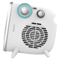 Chauffage électrique double Cecotec ReadyWarm 2070 Max - 1800 W - 3 modes - 2 niveaux de puissance - Thermostat - Convient aux
