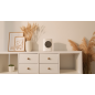 Chauffage de table intelligent en céramique rotative Cecotec ReadyWarm 1570 Max - Puissance : 1 500 W - Oscillant - Affichage