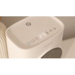Chauffage de table intelligent en céramique rotative Cecotec ReadyWarm 1570 Max - Puissance : 1 500 W - Oscillant - Affichage