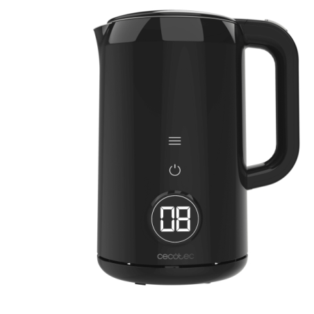 Bouilloire électrique Cecotec Thermosense 600 Touch Neo, 1,7 L - 2200 W - Commandes tactiles - 7 niveaux de température - Acier