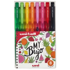 Stylos gel colorés Uni-ball