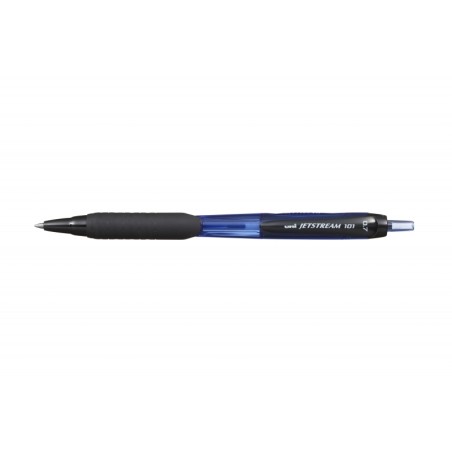 stylo bille Uni-ball bleu retractable