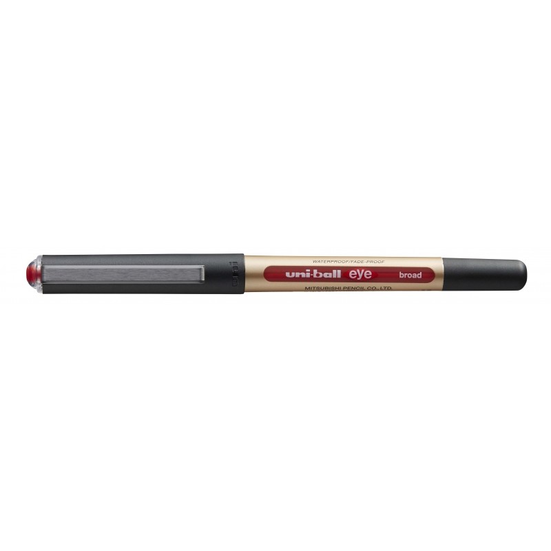 Stylo encre liquide Uni-ball Eye Broad rouge 1 mm x12 Stylo encre liquide Uni-ball Eye Broad rouge 1 mm x12