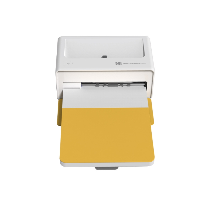 Imprimante photo portable Kodak PD460 - 300 x 300 dpi - Format photo 10 x 15 cm - Blanc/Jaune