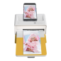 Imprimante photo portable Kodak PD460 - 300 x 300 dpi - Format photo 10 x 15 cm - Blanc/Jaune