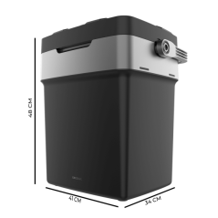 Réfrigérateur portable Cecotec Bolero TravelCooling 29L D - Capacité 29 L - 12 V/220 V - Température réglable - Refroidit