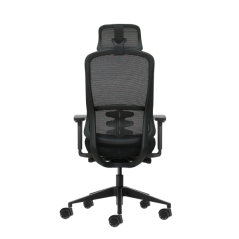 Fauteuil de bureau ergonomique Oqonos Cherg 018 avec appui-tête cervical réglable, mécanisme d'auto-équilibrage, accoudoirs 4D