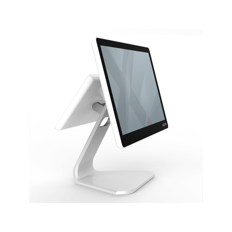 Terminal de point de vente (POS) avec écran capacitif de 15,6 pouces + visionneuse de 10,1 pouces, processeur Intel Celeron