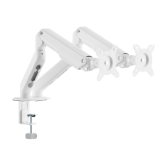 Support de bureau Aisens Eco avec 2 bras articulés pour écrans de 17 à 32 pouces - Supporte jusqu'à 9 kg - Gestion des câbles