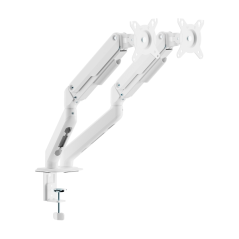 Support de bureau Aisens Eco avec 2 bras articulés pour écrans de 17 à 32 pouces - Supporte jusqu'à 9 kg - Gestion des câbles