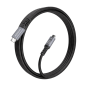 Câble USB-C mâle Aisens - Puissance maximale : 240 W - Longueur : 2 m - Vitesse de transfert : jusqu’à 40 Gbit/s - Résolution :