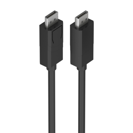 Câble Aisens DisplayPort 1.4 mâle - 8K à 60 Hz - Longueur : 3 m - Technologie MST - Conducteur CCS - Noir