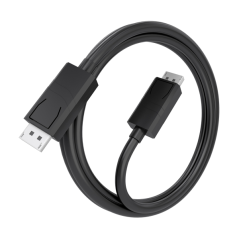 Câble Aisens DisplayPort 1.4 mâle - 8K à 60 Hz - Longueur : 3 m - Technologie MST - Conducteur CCS - Noir