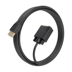 Câble convertisseur Aisens HDMI vers SVGA - Longueur : 2 m - Connecteur HDMI mâle - Connecteur HDB15 mâle - Résolutions jusqu'à