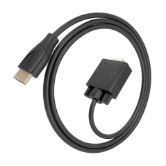 Câble convertisseur Aisens HDMI vers SVGA - Longueur : 1,5 m - Connecteur HDMI mâle - Connecteur HDB15 mâle - Résolutions