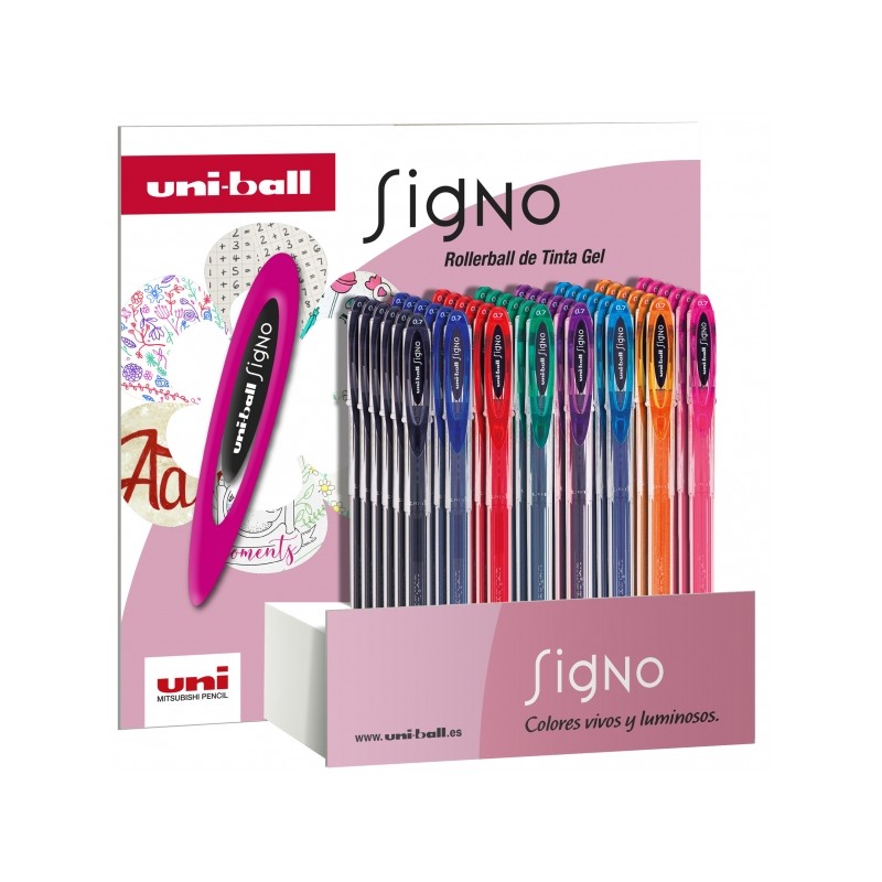 Roller gel Uni-ball Signo UM-120 0,7 mm lot de 48
